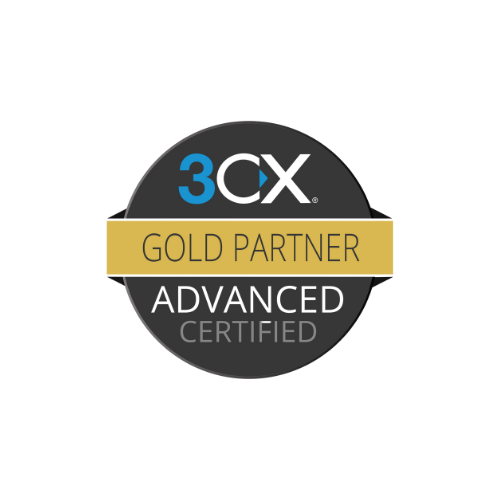 3CX Gold Partner badge