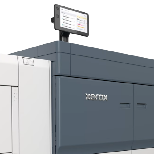 Close up of xerox proficio machine