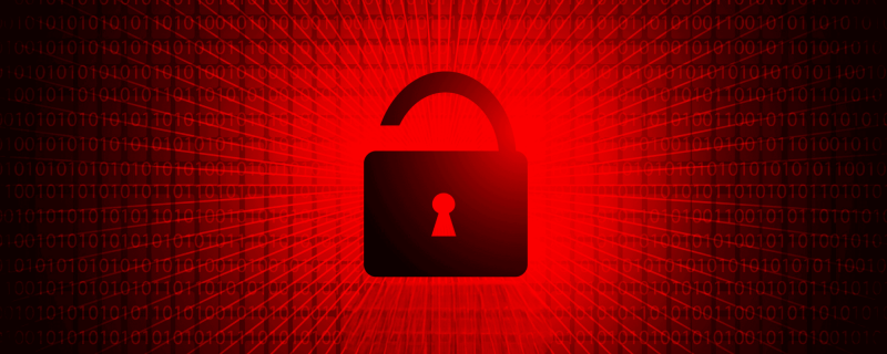 Unlocked padlock to represent security issues